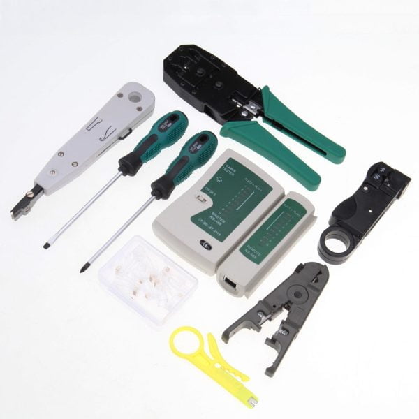 Kit De Herramientas Redes Cableado Estructurado Pc Rj45