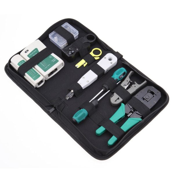 Kit De Herramientas Redes Cableado Estructurado Pc Rj45