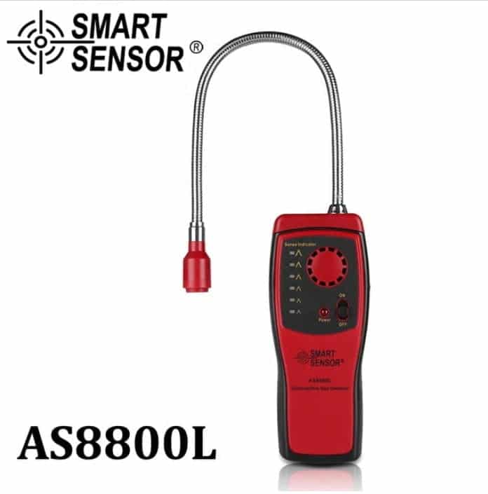 Detector De Gases Inflamables Smart Sensor As8800l Alarma - Impormel