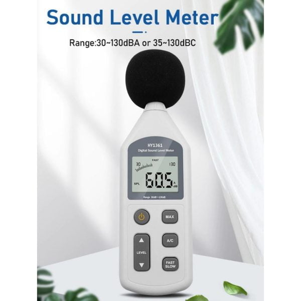 Sonometro Digital Medidor Sonido Usb Pc Decibelios