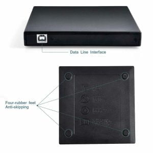 Dvd Rom Cd Rw Usb Portable Externo Slim Grabadora Lectora