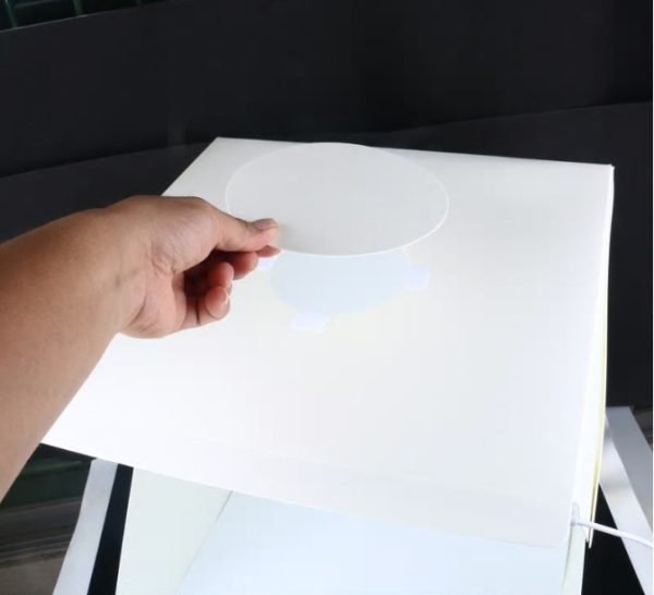 Caja Luz Plegable Fotografía Estudio Fotográfico 40x40 Led