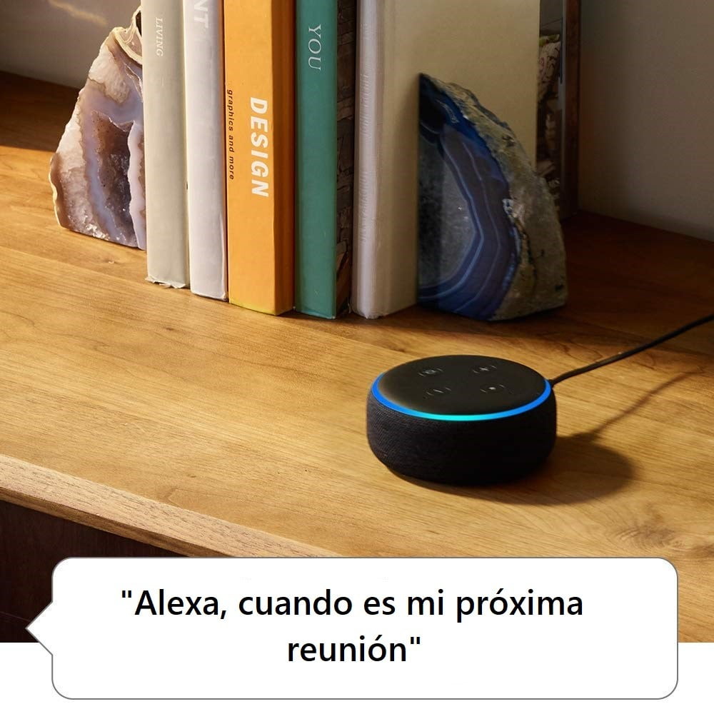 Alexa Echo Dot 3nd Generation Español Domotica Español Smart - Impormel