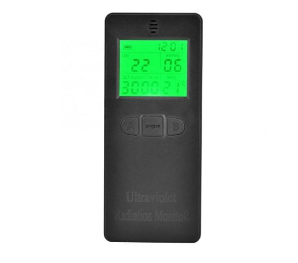 Detector Digital Portátil De Radiación Ultravioleta Uv Temp