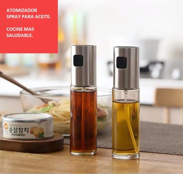 Atomizador Spray Para Aceite Cocinar Hornear Dispensador