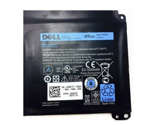 Bateria Dell Vostro 3360 49wh Tkn25 Inspiron 13z-5323 0v0xtf