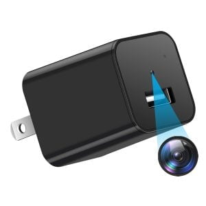 Cargador De Pared Usb 1080p Cámara Espía Oculta Mini Enchufe