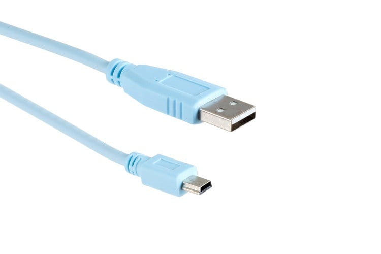Cable Consola Cisco Conector Usb Tipo A Y Mini B Serial 6 ' Impormel