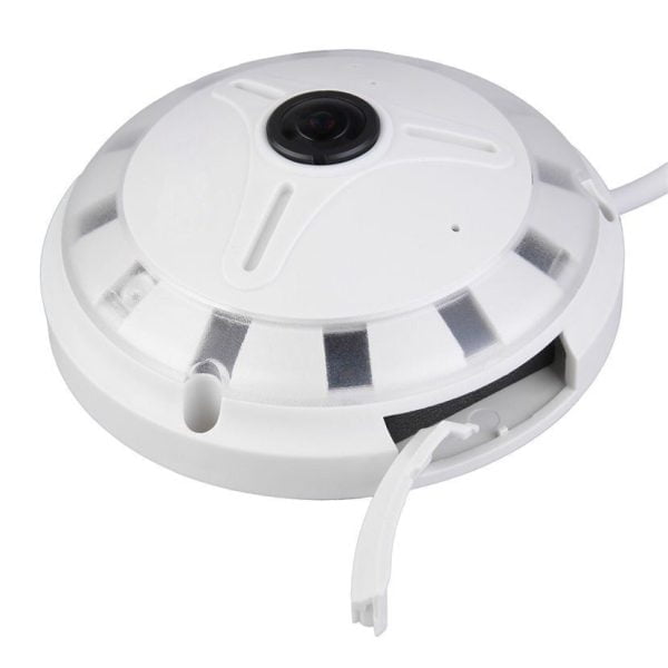 Camara Ip 360 1.3 Mp Gran Angular Ojo De Pez Audio