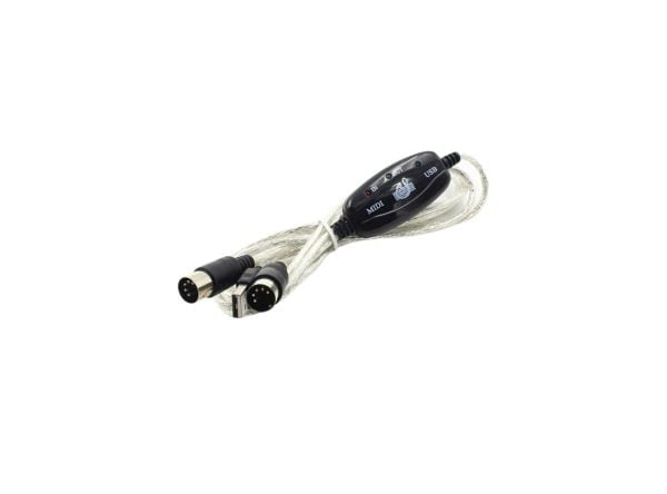 Cable Interfaz Usb A Midi Para Teclado Secuenciador Y Otros