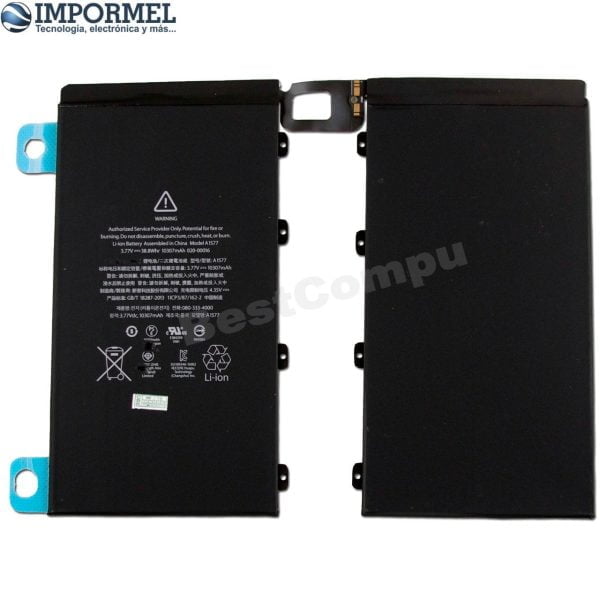 Bateria Para iPad Pro 12.9 A1584 A1652 Tablet 020-0001 A1577