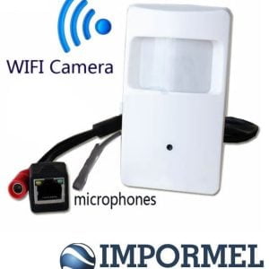 Cámara Seguridad Oculta Espia Sensor Movimiento Ip Red Audio