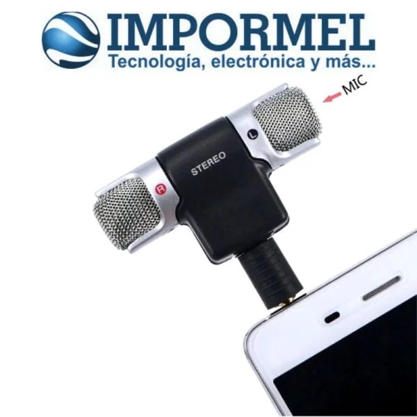 Adaptador De Micrófono Externo Smartphone Celular Fidelidad