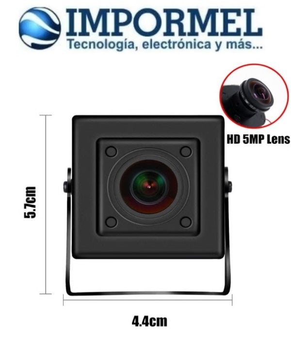 Mini Camara De Red Ip Ojo De Pez Poe Onvif P2p Cctv 1080p