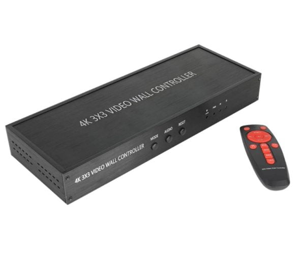 Controlador Video Wall Videowall 3x3 Usb Hdmi Vga Dvi
