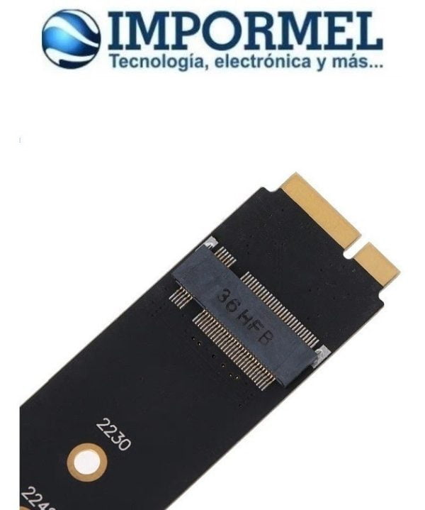 Adaptador M.2 NGFF A Ssd Apple 2012 MacBook Air A1465 A1466