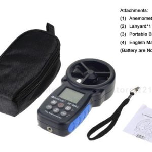 Anemometro Profesional Holdpeak Hp-866a 0.3~40m/s Viento Usb