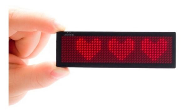 Mini Letrero Led Programables Rótulo Led Personal Mensaje
