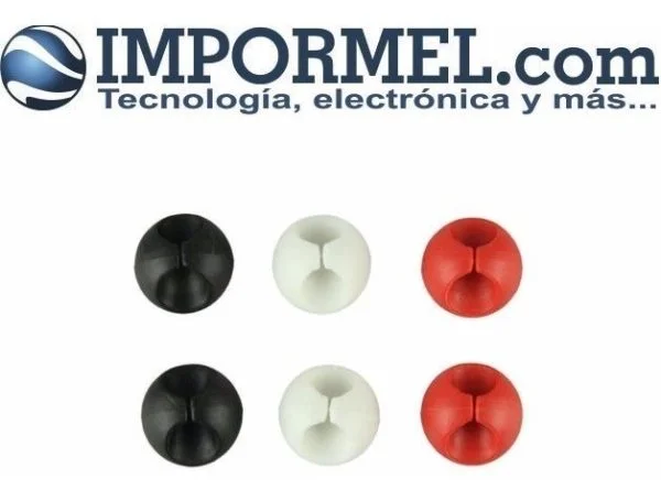 Soporte De Cables Cargador Usb Seguro Adhesivo 3m