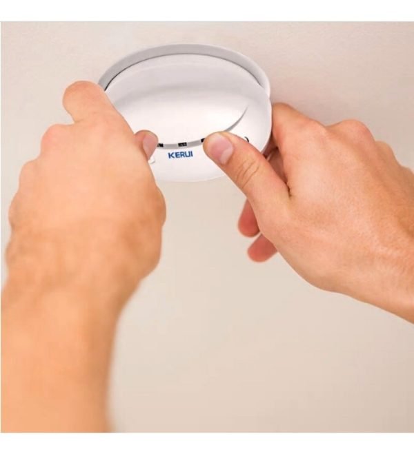 Sensor Inalambrico Detector De Humo 433mhz Alarma GSM