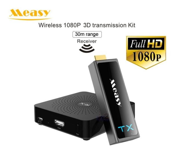 Transmisor Receptor Video Hdmi Inalambrico Ir 30 M 3d 1080p