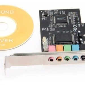Tarjeta Pci Express De Sonido Pci 5.1 Canales Audio Cmi8738