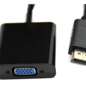 Convertidor Displayport A Vga Dp 1080p Proyector Tv Display