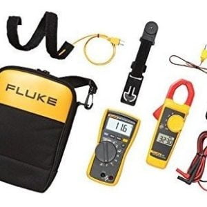 Kit Fluke Multimetro Pinza Amperimetria 116 323 Estuche