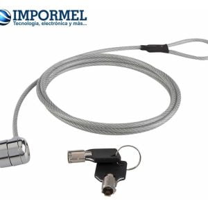 Candado Cable De Seguridad Con Llave Para Portátil Laptop