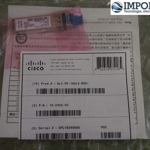 Modulo De Fibra Cisco GLC-FE-100LX-RGD 1310NM 15KM SFP LX LC