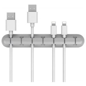 Organizador de cable silicona telefono carga auricular mouse