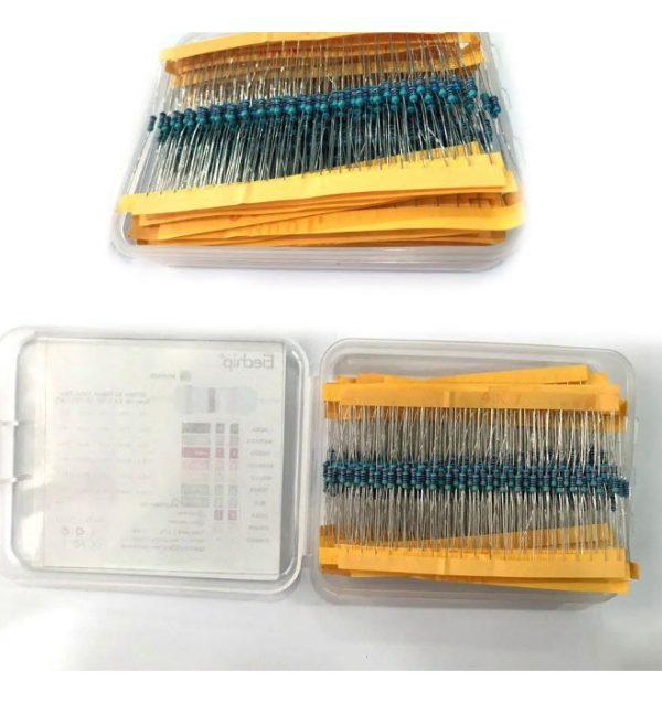 Resistencias Electricas Resistores 1/4 W 600 Un 10 A 1 M Ohm
