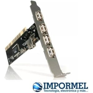 Tarjeta Pci De 4 + 1 Puertos Usb 2.0 Para Pc Escritorio