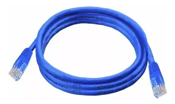 Cable De Red Utp Patch Cord Cat6 Certificado 1.8 Mts Calidad