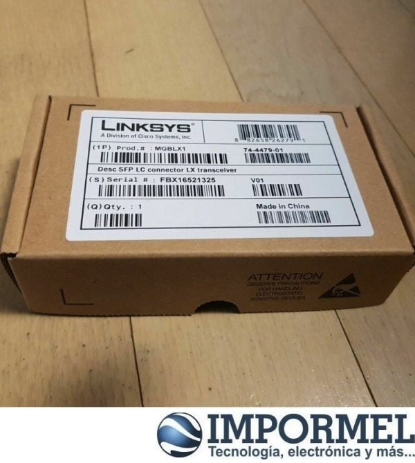 Modulo De Fibra Cisco Smb Sfp Mgblx1 Gigabit 1000 Base-sx Lc