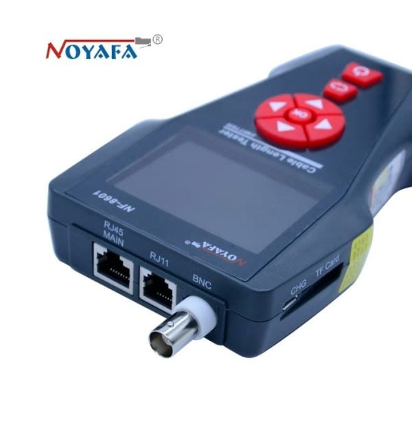 Probador Tester De Cable De Red Nofaya Nf-8601w Lcd Bnc Rj45