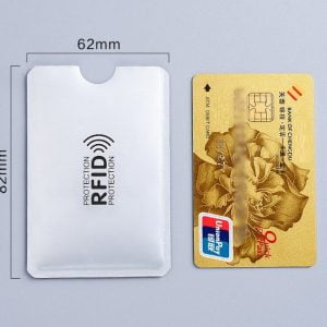Protector Rfid seguridad tarjeta credito anti robo bloqueo