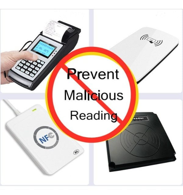 Protector Rfid seguridad tarjeta credito anti robo bloqueo