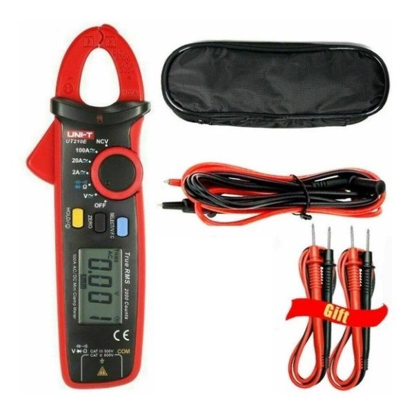 Pinza Amperimetrica Rms Verdadero Ac Dc Voltaje Amperaje