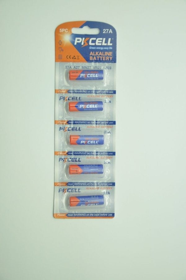 Pila Pkcell Ultra Alcalinas Control Remoto 27a A27 L828 12v