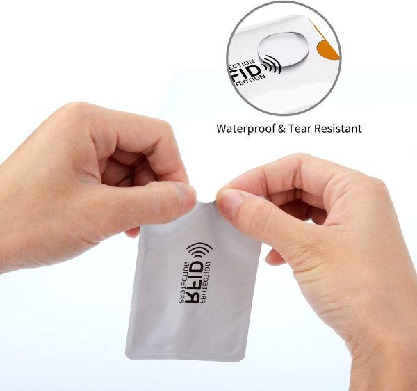 Protector Rfid seguridad tarjeta credito anti robo bloqueo