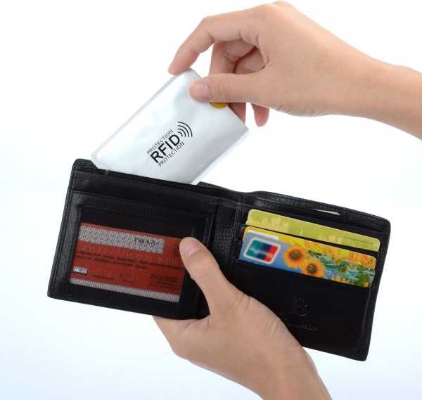 Protector Rfid seguridad tarjeta credito anti robo bloqueo