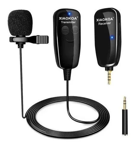 Microfono Inalambrico Lavalier Solapa Corbatero Celular