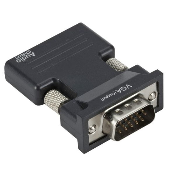 Convertidor Hdmi A Vga Alta Calidad 1080p Audio Proyector Tv