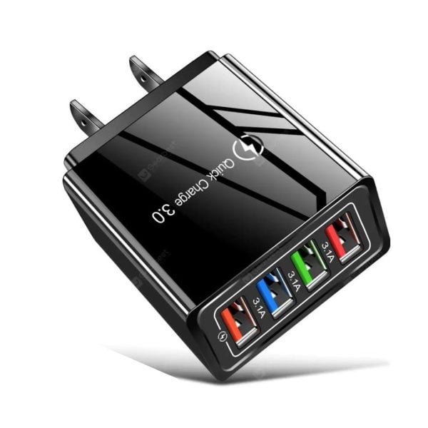 Cargador Celular Tablet Multi Puerto 4 Puertos Usb Quick 3.0