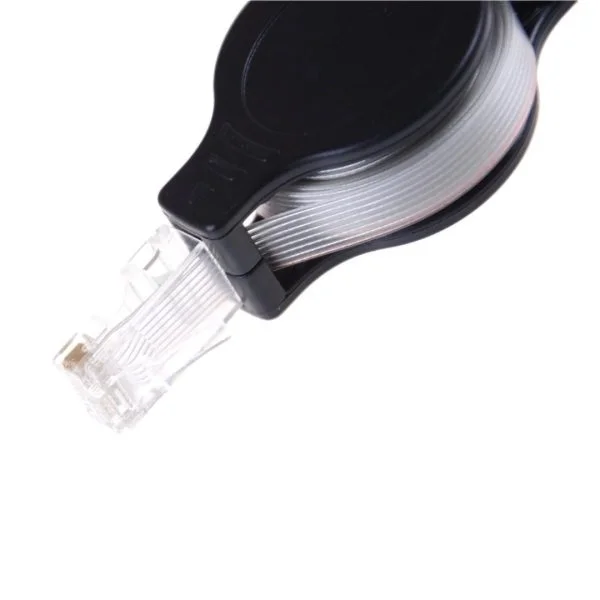 Cable Red Retractil Utp Cat5 Ponchados Fabrica Rj45