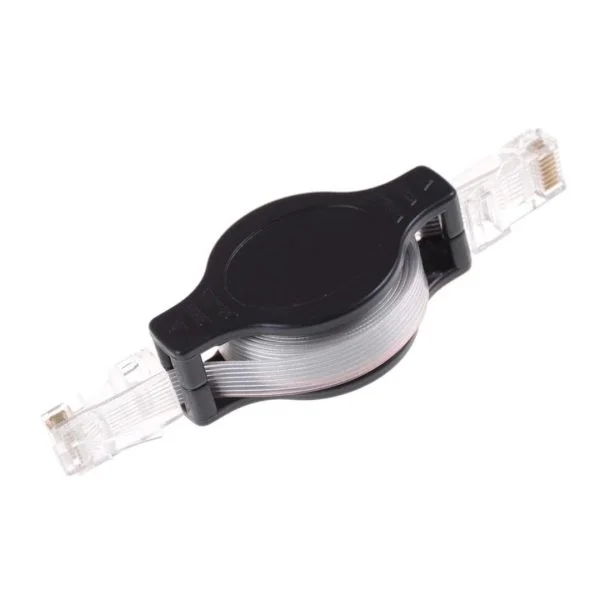 Cable Red Retractil Utp Cat5 Ponchados Fabrica Rj45