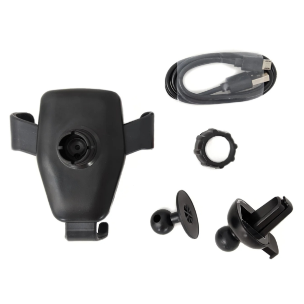 Cargador Inalambrico Qi Magnetico Soporte Celular Auto Carro