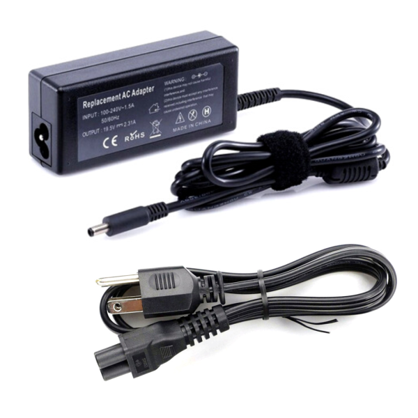 Cargador Dell 19.5v 2.31a 4.5*3.0 Mm 45w Plug Aguja Mini
