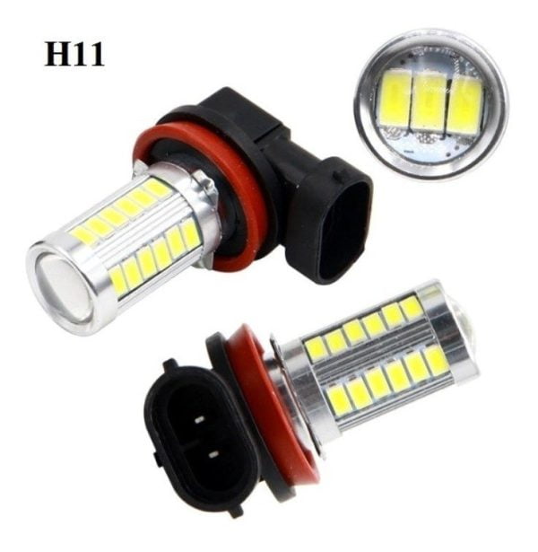 Luz Blanca Led Tipo H11 33 Led 5050
